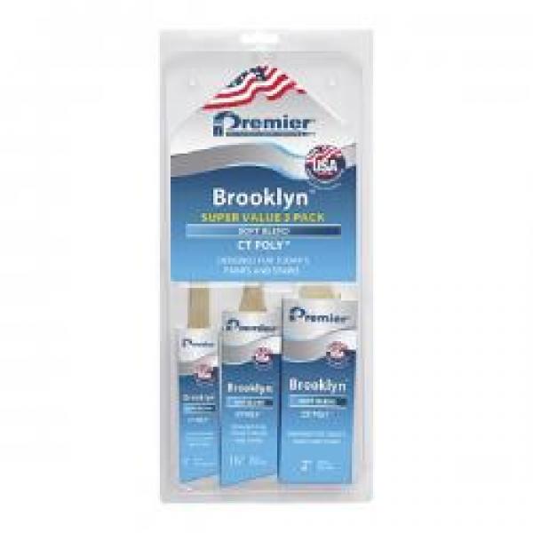 3pk Brooklyn Brush Set 17284CLM3