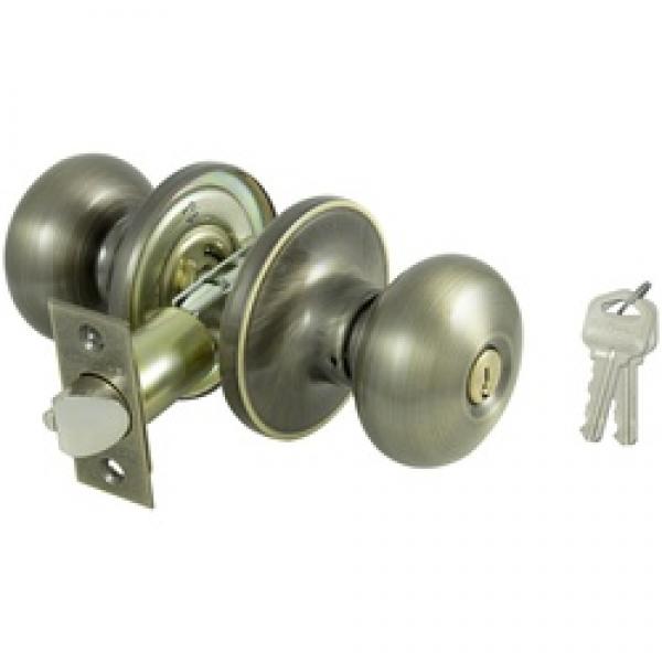 ProSource TF800V-PS Tubular Entry Knob Set, Stainless Steel