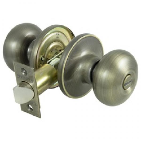 ProSource TF810V-PS Privacy Door Knob Lockset, Stainless Steel