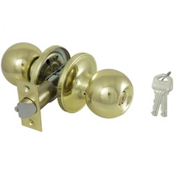 ProSource T3700V-PS Tubular Entry Knob Set, Stainless Steel