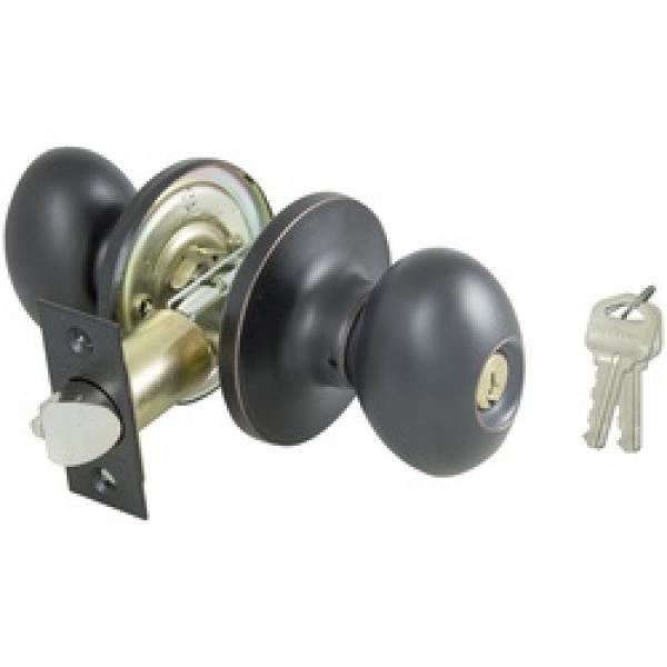 ProSource TYLX700V-PS Entry Knob Set, Brass