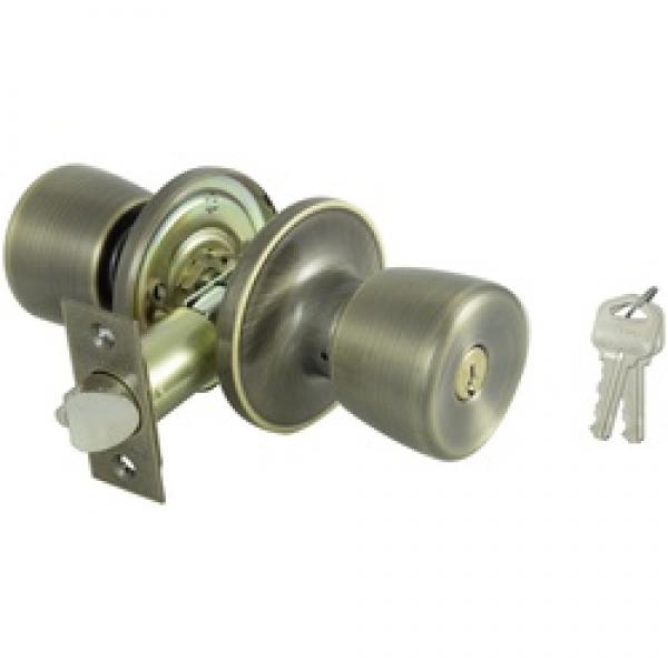 ProSource TS800V-PS Entry Door Knob, Brass