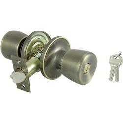 ProSource TS800V-PS Entry Door Knob, Brass