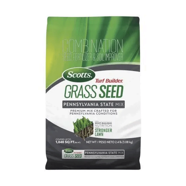 Scotts Turf Builder 18325 Pennsylvania State Mix Grass Seed 3 lb Bag