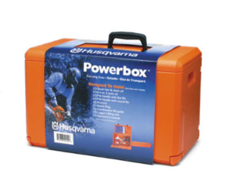 Husqvarna 100000107 Chainsaw Carrying Case, HDPE, Orange