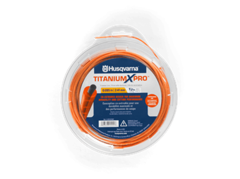 TitaniumX Pro Trimmer Line, 0.095" Gauge, 200 ft. 1lb. Donut