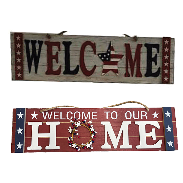 28" Wooden Double side Sign