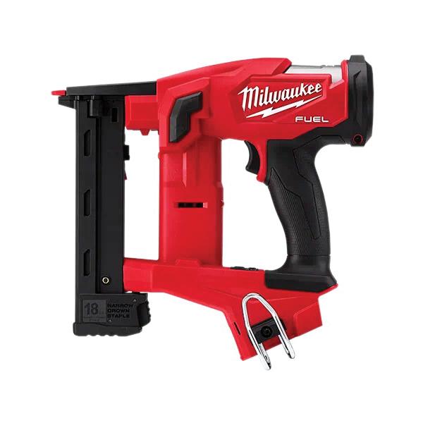 Milwaukee 2749-20 Stapler, Tool Only, 1/4 in W Crown, 3/8 to 1-1/2 in L Leg,