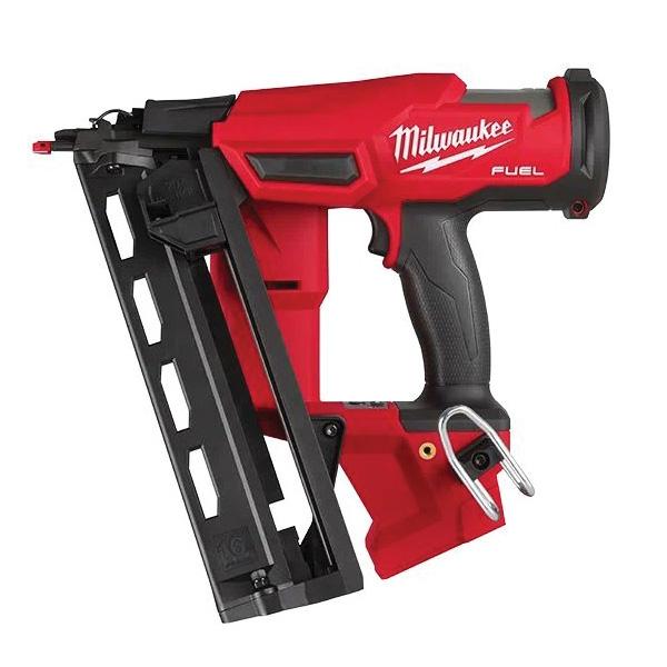 Milwaukee M18 FUEL 2841-20 Cordless Finish Nailer, Tool Only, 18 V, 2 Ah,