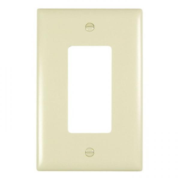 Pass & Seymour TradeMaster TPJ26I Wallplate, 5.06 in L, 3.31 in W, 1 -Gang,