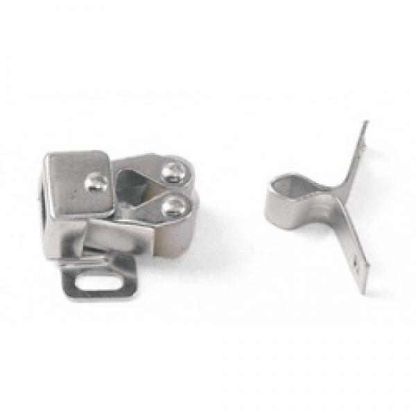 Laurey 04301 Double Roller Catch, Steel, Zinc